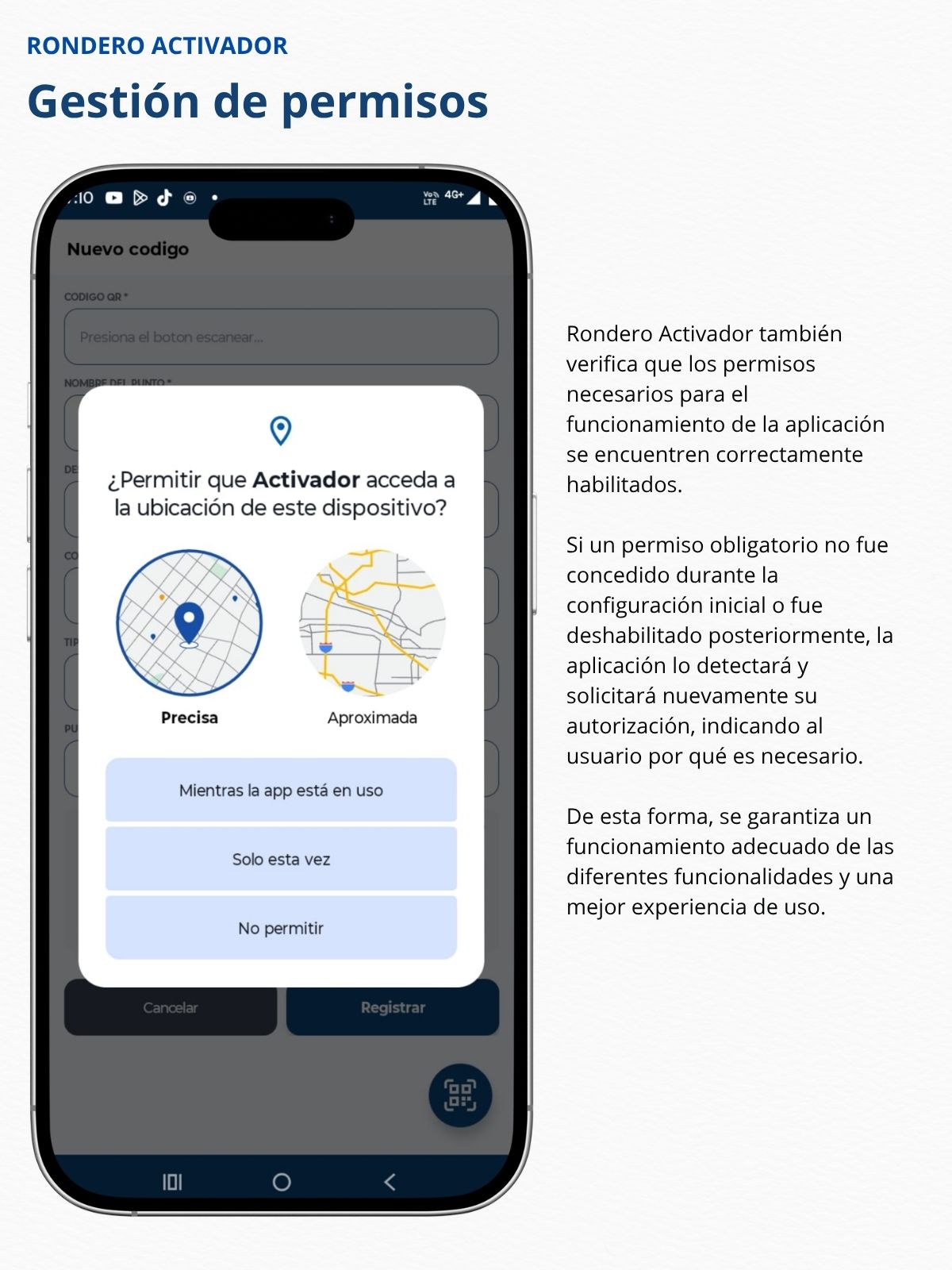 Gestión de permisos