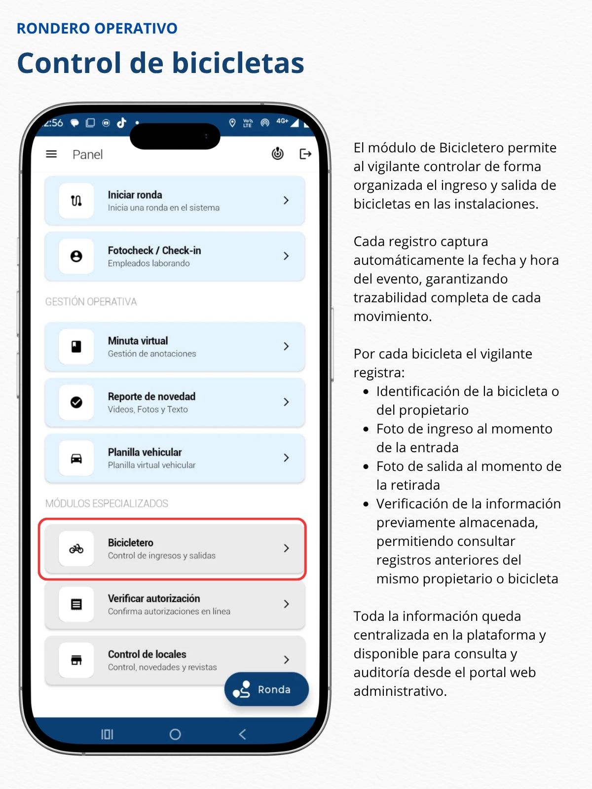 Control de Bicicletas
