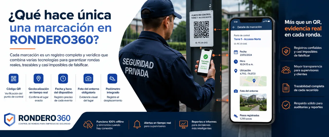 ¿Qué hace única una marcación en Rondero360?