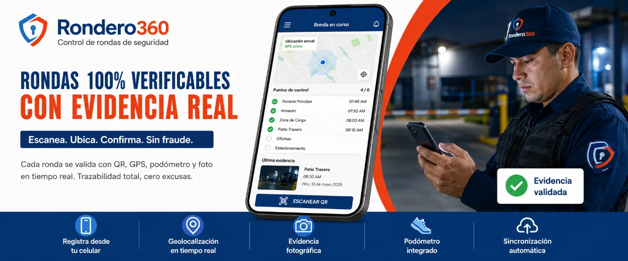 Control de Rondas de Vigilancia 100% Verificable: Así se Elimina la Ronda Fantasma