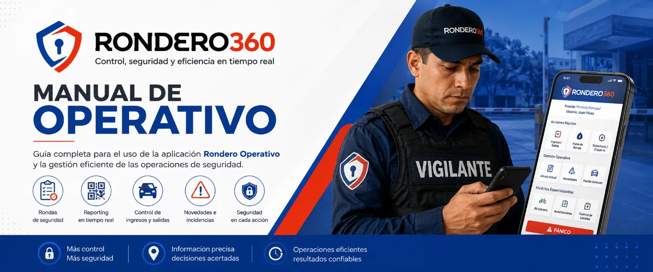 Rondero Operativo: todo lo que tu vigilante puede hacer desde el celular
